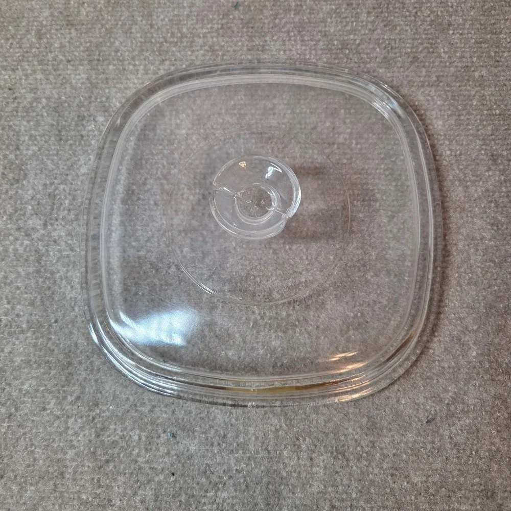 Corning Ware A-2-B Pastel Bouquet 2 Qt Casserole Dish w/Pyrex Glass Lid A-9-C